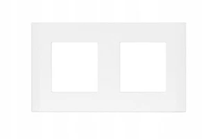 PVC-Rahmen Weiß  2-polig für RTX SH-System - Bild 1 von 3