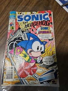 Sonic the Hedgehog Archie Comic Book #6 January 1994 Damaged - Picture 1 of 14