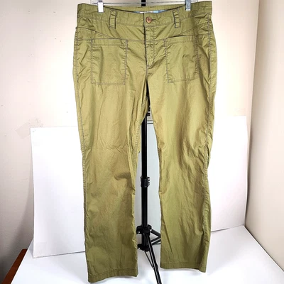 Toad and Co Pants Womens 12 Green Hiking Outdoors Lightweight FKA Horny Toad Y2K - Image 1 of 4
