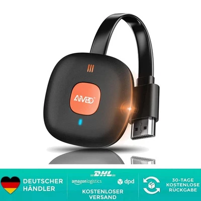 Wireless HDMI Dongle 4K Miracast WLAN Display Adapter für TV Beamer Monitor - Bild 1 von 2