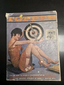 Topper Magazine APRIL 1965 vintage pin-up magazine - Picture 1 of 3