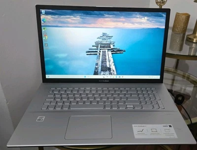 ASUS VivoBook 17.3in 8 GB RAM 1TB HDD Windows 10 Silver Laptop - X712FA - Image 1 of 4