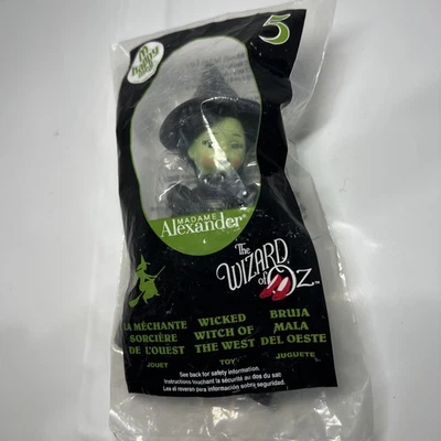 Figura Madame Alexander Mago de Oz de Bruja Malvada McDonald’s 2008 sin abrir Foto 1 de 4