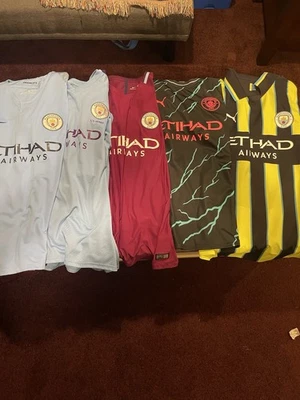 Manchester City Jersery Lot Xl - Image 1 of 4