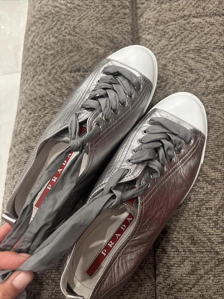 PRADA Silver Comfort Shoes for Women for sale | eBay