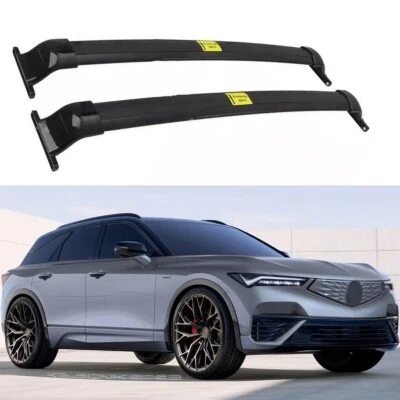 Barra transversal de aluminio compatible con Acura ZDX 2024 2025 barra transversal portaequipajes de techo Foto 1 de 4