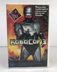 RoboCop 3 VHS Big Box Tape Movieland Ex-rental - Picture 1 of 5