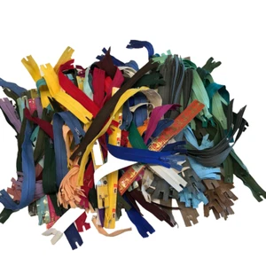 100 Reißverschlüsse 0,18€ / Stück MIX verschiedene Farben & Längen Schnäppchen - Bild 1 von 4