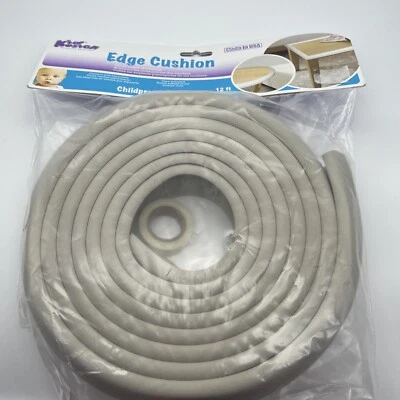 Protectores de bordes y esquinas de muebles | Cojín protector de borde de espuma de 12 pies a prueba de niños Foto 1 de 4