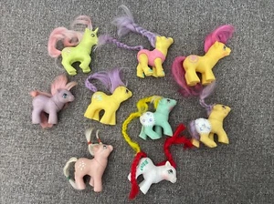 My Little Pony MLP G1 Vintage Baby Lot 9 Hasbro Some Mail Order Only Rare - Picture 1 of 14