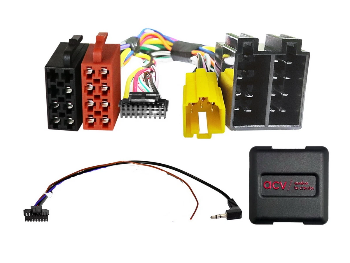 Lenkrad-Schnittstelle Adapter Für Renault – Kompatibel Mit Becker Radios & Modellen 1995-2000