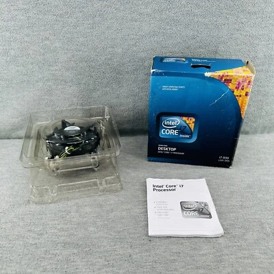 INTEL - Ventilador enfriador disipador de calor genuino para Core i7-930 i7-920 Socket LGA1366 NUEVO Y Foto 1 de 4