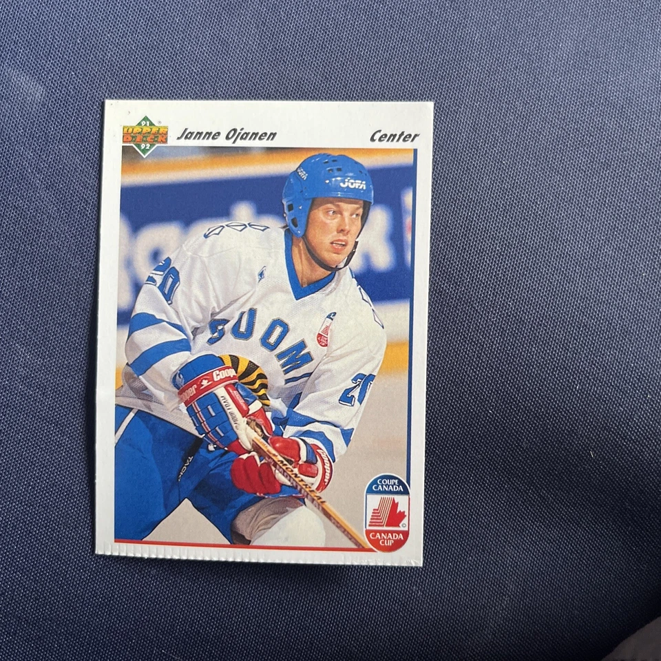 1991-92 Upper Deck #25 JANNE OJANEN Finland - Image 1 of 1