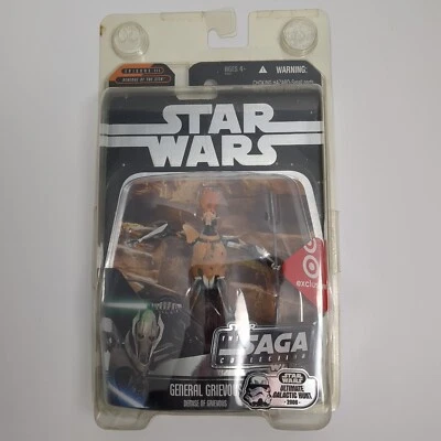 SAGA STAR WARS TARGET EXCLUSIVO GENERAL GRAVE MUERTE DE GRAVE 2006 Foto 1 de 3