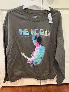 Jimi Hendrix Band of Gypsies 1970 Tour Reprint Sweatshirt Size XXL - Picture 1 of 4