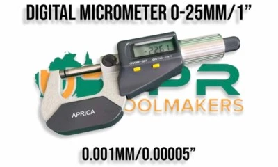 Digital Outside Micrometer Aprica - [0-25mm/0.001mm]  [0-1"/.00005"] - Image 1 of 4