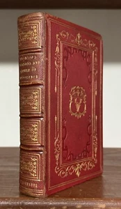 The Seasons and The Castle of Indolence, by James Thomson, 1850 Morocco Binding - Picture 1 of 15