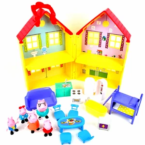 Peppa Pig and Friends Spielzeug Figuren Möbel Klapphaus a2 - Bild 1 von 8