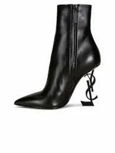 AUTÉNTICA Bota de Cuero Saint Laurent Opyum 110 YSL Tacón - Talla 42 - Imagen 1 de 9