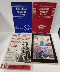Lot of 4 American History Paperback Books - Picture 1 of 17