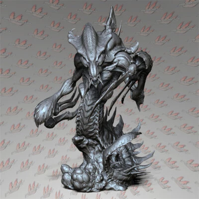 Hydralisk 1/10 Figure Unpainted GK Model 3D Printed Unassembled Resin Kits 38cmH - Image 1 of 4