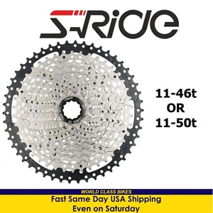 S-Ride CS-M500 11-46t oder 11-50t 12 fach Kassette HG Driver passend für Sram & Shimano - Bild 1 von 5