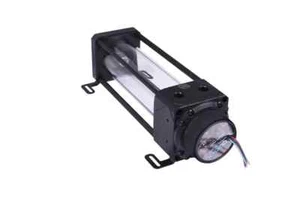 Alphacool Gobelet à glace Aurora D5 acétal/verre - 250 mm avec pompe D5 VPP655 PWM - Photo 1/10
