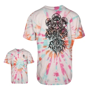 Camiseta para hombre Element blanca multicolor Wander Tye-Dye S/S (S02) - Imagen 1 de 5