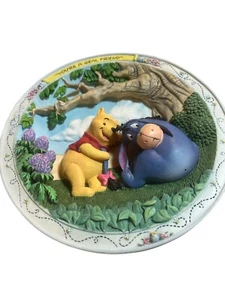 Placa Winnie the Pooh 3D Bradford Exchange "You're A Real Friend" #B10776 - Imagen 1 de 2