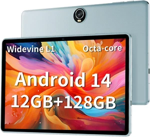 2025 Upgraded Android 14 Tablet 11Inch, 12GB+128GB+512GB, Support Face Unlock,18 - Picture 1 of 12