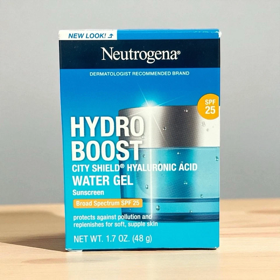 Neutrogena Hydro Boost City Shield Hyaluronic Acid Water Gel SPF25 1.7oz 12/2025 - Image 1 of 1