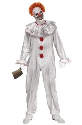 Brand New Carnevil Clown Evil Clown Pennywise IT Inspired Adult Costume - Image 1 of 2