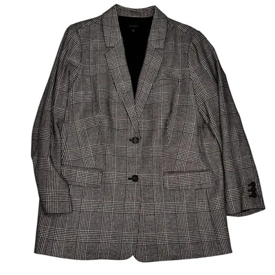 Talbots Women's Plaid Blazer Jacket Size 18 Career Wear Business Casual - Image 1 of 4