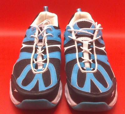 Speedo Womens Blue Black White Low Top Comfort Running Shoes Size 8 - Image 1 of 4