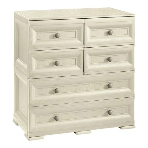 Tontarelli OMNIMODUS Cassettiera 6 Cassetti Angora (80cm) Mobile KIT - Immagine 1 di 1