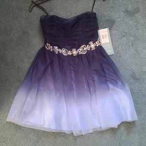 NEW NWT B. SMART 3/4 NAVY BLUE HOMBRE PROM HOMECOMING WEDDING DANCE PARTY DRESS - Picture 1 of 6