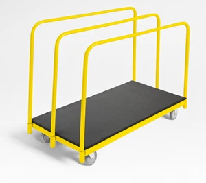 Carpeted Deck Panel Truck yellow and blue - Picture 1 of 2
