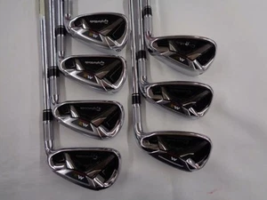 Taylormade M2 Iron Set 5-9,Pw,Aw 7pc Flex Stiff REAX 90 Graphite - Picture 1 of 7