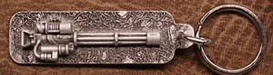 Llavero/llavero Empire Pewter minigun - Imagen 1 de 2
