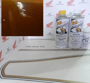 Honda CB 550 Four K3 Paint Color Kit Candy Garnet Brown+ Decal Stripes Fuel Tank - Bild 1 von 1