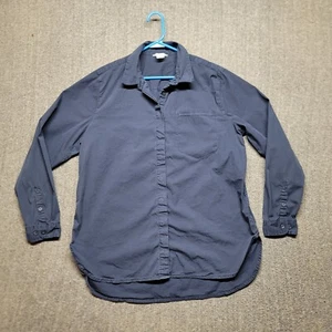 Duluth Trading Co Shirt Womens XL Fresh Impression Blue Long Sleeve Performance - Picture 1 of 10