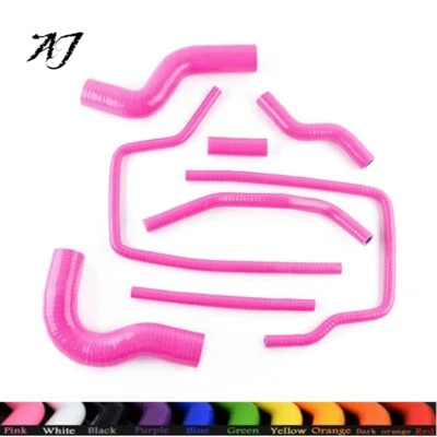 For 96-00 Subaru Impreza WRX STI GC8 GF8 EJ20 Silicone Radiator Hose Kit Pink Foto 1 de 4