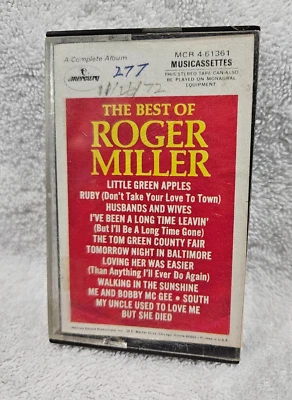 The Best Of Roger Miller audio Country Music Album RETRO Cassette L@@K!! Foto 1 de 4