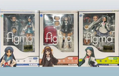 Melancholy of Haruhi Suzumiya figma Uniform set of 3 Ryoko asakura tsuruyasan Cover