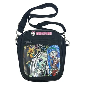 Monster High Cacabro Negro Bolso Mensajero Bandolera Cartera Frankie Cleo Ghoulia - Imagen 1 de 6
