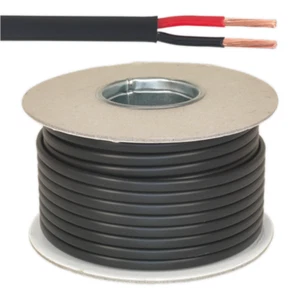 Sealey AC2830TWTN 30mtr Black Auto Cable Thin Wall Flat Twin 2 x 2mm² 28/0.30mm - Picture 1 of 1