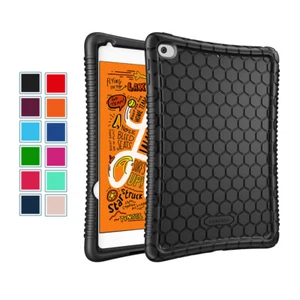 For iPad Mini 5 Mini 4 / iPad 9.7" / Pro 12.9" Silicone Shock Proof Case Cover - Picture 1 of 21