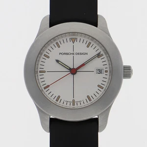 Porsche Design Watches 6603.41 Stainless Steel/rubber Quartz - Picture 1 of 6