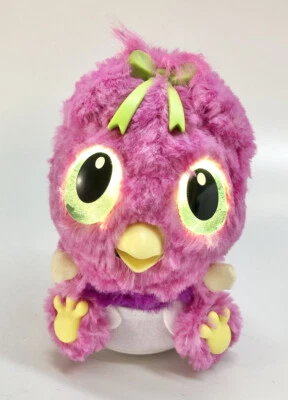 💕Hatchimals Hatchibabies 5" Interactive Pink & Blue Chee Tree Bird Lights Sound - Image 1 of 4