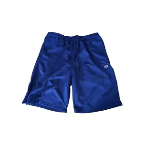 Men's Basketball Shorts Champion 1X L, Royal Blue, 10" Inch Inseam, Drawstring, - Picture 1 of 9